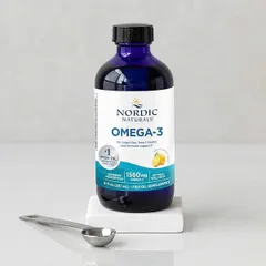 Dầu Cá Omega 3 Nordic Naturals Dạng Lỏng 237ml - Hỗ Trợ Tim Mạch, Não Bộ - Hương Chanh Tự Nhiên, Dễ Uống, Chính Hãng Mỹ