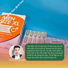 Viên Uống Labophyto Men Size XL - Bổ Sung Dinh Dưỡng Tối Ưu Cho Nam Giới - Chiết Xuất Thực Vật, Vitamin Và Khoáng Chất Hộp 60 Viên