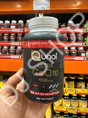 Viên Uống Bổ Sung CoQ10 Qunol Ultra 100mg - Hỗ Trợ Sức Khỏe Tim Mạch, Năng Lượng và Đề Kháng, 180 Softgels Mỹ