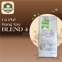 Cà Phê Sạch Blend 4 Rang Mộc Nguyên Chất Deva Coffee - Hạt và Bột Pha Phin Thơm Ngon, An Toàn, Chất Lượng Cao
