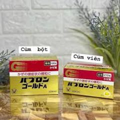 Bột Uống Cảm Cúm Nhật Bản Taisho Pabron Gold A - Hỗ Trợ Giảm Triệu Chứng Cảm Lạnh, 44 Gói, Sản Phẩm Sức Khỏe Chính Hãng