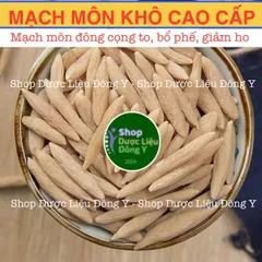 Mạch Môn Cao Cấp 100g - Thảo Dược Giúp Giảm Ho, Thanh Nhiệt, Tốt Cho Hệ Hô Hấp - Xuất Xứ Việt Nam