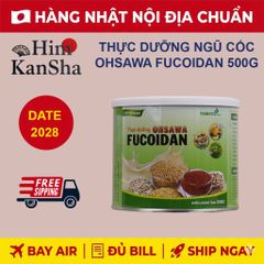 Thực Dưỡng Ohsawa Fucoidan - Ngũ Cốc Dinh Dưỡng Chính Hãng 500g - Hỗ Trợ Sức Khỏe Từ Fucoidan Nhật Bản