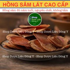 Hồng Sâm Hàn Quốc Thái Lát 100g - Thực Phẩm Khô Từ Nhân Sâm Nguyên Chất, Giàu Dinh Dưỡng và Hương Vị Tự Nhiên