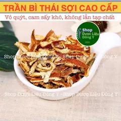 Trần Bì Thái Sợi 100gram - Thực Phẩm Khô Tự Nhiên Giúp Giảm Ho, Đau Họng và Đầy Bụng - Thực phẩm bổ dưỡng cho sức khỏe