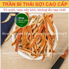 Trần Bì Thái Sợi 100gram - Thực Phẩm Khô Tự Nhiên Giúp Giảm Ho, Đau Họng và Đầy Bụng - Thực phẩm bổ dưỡng cho sức khỏe