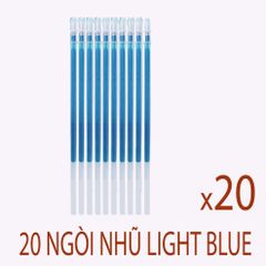 Ngòi Mực Nhũ Light Blue 0.7mm - Bút Chép Chữ Hán Cao Cấp, Mực Đều, Lấp Lánh, Bút Viết Sáng Tạo