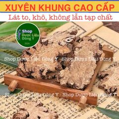 Xuyên Khung Thái Lát 100g - Thực Phẩm Khô Cao Cấp Chữa Nhức Đầu, Giải Độc, Nhiều Dược Chất Tốt Cho Sức Khỏe