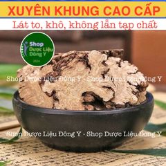 Xuyên Khung Thái Lát 100g - Thực Phẩm Khô Cao Cấp Chữa Nhức Đầu, Giải Độc, Nhiều Dược Chất Tốt Cho Sức Khỏe