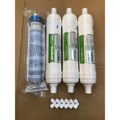 Bộ Lõi Lọc Nước Kangaroo 1234 Chính Hãng - Dùng Cho Máy Hydrogen KG100HK, KA10A4, KG10A5 - Lõi PP 5 Micron, GAC, RO 1812