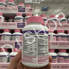 Viên Uống Đẹp Da, Tóc, Móng Hair Skin Nail Nature's Bounty 250 Viên - Hỗ Trợ Làm Đẹp Từ Thiên Nhiên, Giúp Da Sáng, Tóc Khỏe, Móng Chắc
