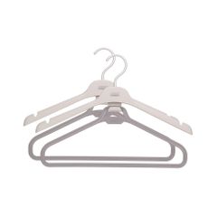 Móc treo quần áo Joseph Joseph 55018 - Bộ 2 cái, Thiết kế thông minh cho trang phục dài, Bảo vệ và giữ đồ sạch sẽ, Chất liệu tái chế