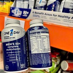 Vitamin Tổng Hợp One A Day Men's 50+ 300 Viên - Hỗ Trợ Sức Khỏe Nam Giới Trên 50 Tuổi, Chính Hãng Mỹ