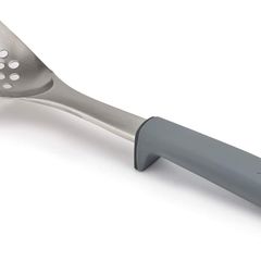 Muôi Thủng Joseph Joseph ELEVATE STEEL 10165 - Dụng Cụ Nấu Ăn Chất Lượng Cao Màu Xám Xanh 32cm, Chống Dính và Kháng Nhiệt