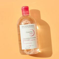 Nước Tẩy Trang Bioderma Crealine H2O 500ml - Dành Cho Da Nhạy Cảm, Làm Sạch Nhẹ Nhàng, Không Gây Kích Ứng