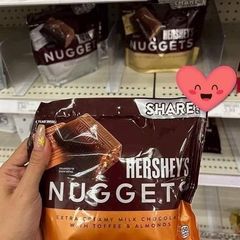 Kẹo Socola Hershey's Nuggets Chocolate 306g - Hương Vị Ngọt Ngào Từ Mỹ, Quà Tặng Độc Đáo Cho Tín Đồ Socola
