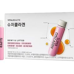 Nước Uống Collagen Super VB Vital Beautie 3500mg - Giải Pháp Trẻ Hóa Da, Căng Mịn, Hàn Quốc - Hộp 28 Ống 25ml