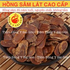 Hồng Sâm Hàn Quốc Thái Lát 100g - Sâm Nguyên Chất Giúp Tăng Cường Sức Khỏe, Hỗ Trợ Tiểu Đường Và Tim Mạch