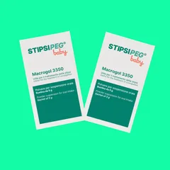 Bột nhuận tràng Stipsipeg Baby cho trẻ từ 6 tháng - Giúp giảm táo bón nhanh chóng, hộp 20 gói 5g, an toàn cho sức khỏe trẻ em