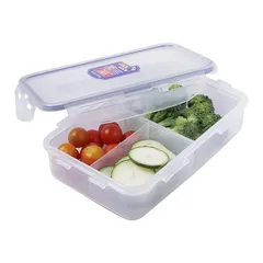 Hộp Bảo Quản LocknLock Classic 800ml có Chia Ngăn HPL816C - Thùng chứa thực phẩm tiện lợi, bền nhẹ, chống thấm nước 100%