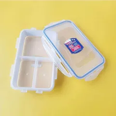 Hộp Bảo Quản LocknLock Classic 800ml có Chia Ngăn HPL816C - Thùng chứa thực phẩm tiện lợi, bền nhẹ, chống thấm nước 100%