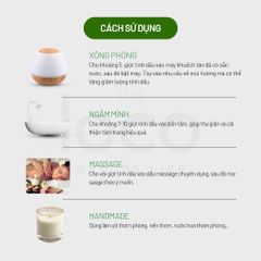 Tinh Dầu Xông Phòng Nguyên Chất The Loco 10ml - Hương Thơm Từ Thiên Nhiên, Sử Dụng Được Trong Spa, Massage, Khi Tắm