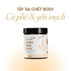 Tẩy Tế Bào Chết Body Cà Phê Robusta & Yến Mạch GUO 250g - Chăm sóc da mềm mịn, tẩy tế bào chết tự nhiên, hương cà phê thư giãn