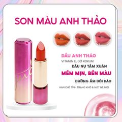 Son Môi Matte Cao Cấp GUO Cho Bà Bầu – 5g Không Chì, Dưỡng Ẩm Với Bơ Kokum, Dầu Nụ Tầm Xuân, Chống Nứt Nẻ