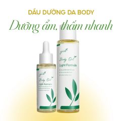 Dầu Dưỡng Da Giảm Rạn Mờ Sẹo Thấm Nhanh GUO Body Light Oil Formula (50ml/150ml)