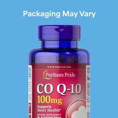Viên uống bổ tim CoQ10 Puritan's Pride 100mg - 240 viên hỗ trợ tim mạch, phù hợp cho người trưởng thành từ Mỹ