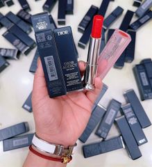 Son Dior Lip Glow 025 Seoul Scarlet - Son Môi Đỏ Cam Tươi, Chất Lượng, Lớp Son Dưỡng Mượt Mà, Phù Hợp Với Mọi Dịp