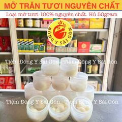 Mỡ Trăn Nguyên Chất 50g - Kem Trị Sẹo Tự Nhiên Giúp Làm Mềm Da, Chữa Bỏng, Vết Thương và Rạn Da cho Phụ Nữ Mang Thai