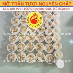 Mỡ Trăn Nguyên Chất 50g - Kem Trị Sẹo Tự Nhiên Giúp Làm Mềm Da, Chữa Bỏng, Vết Thương và Rạn Da cho Phụ Nữ Mang Thai