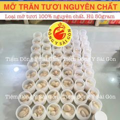 Mỡ Trăn Nguyên Chất 50g - Kem Trị Sẹo Tự Nhiên Giúp Làm Mềm Da, Chữa Bỏng, Vết Thương và Rạn Da cho Phụ Nữ Mang Thai