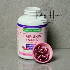 Viên Uống Làm Đẹp Da Tóc Móng Nature’s Bounty Hair, Skin & Nails - Hỗ Trợ Sắc Đẹp 250 Viên Chính Hãng Mỹ
