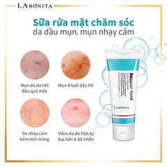 Sữa Rửa Mặt LaBonita 100ml Cho Da Dầu Mụn - Làm Sạch Hiệu Quả, Giảm Mụn, Dưỡng Ẩm Tự Nhiên, Phù Hợp Với Da Nhờn