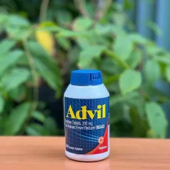 Viên uống giảm đau hạ sốt Advil 200mg Mỹ - Hỗ trợ giảm đau nhanh, hạ sốt cho người lớn và trẻ em trên 12 tuổi - 360 viên