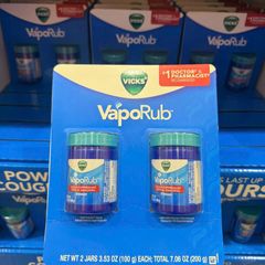 Dầu Bôi Ấm Ngực Vicks VapoRub - Giảm Ho và Nghẹt Mũi cho Trẻ Em và Người Lớn, Hỗ Trợ Giấc Ngủ Ngon 484222