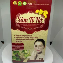 Viên Uống Sâm Tố Nữ - Hỗ Trợ Cân Bằng Nội Tiết, Cải Thiện Sức Khỏe Sinh Lý Nữ Giới, Làm Đẹp Da Từ Thực Phẩm Chức Năng Thiên Nhiên