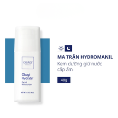 Kem Dưỡng Ẩm Obagi Hydrate 48g - Cấp Ẩm Chuyên Sâu Cho Da Nhạy Cảm, Giúp Da Mềm Mại, Không Nhờn Rít, Chất Lượng Mỹ