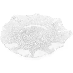 Đĩa Thủy Tinh IVV Folies 37cm - Sang Trọng, Thiết Kế Cổ Điển, Chất Liệu Pha Lê - Phụ Kiện Bàn Tiệc Cao Cấp Từ Mỹ