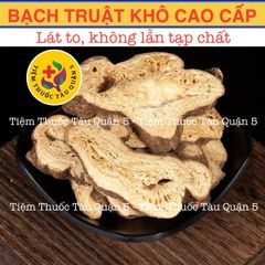 Bạch Truật Thượng Hạng 100g - Sản phẩm thiên nhiên giảm mồ hôi, tốt cho dạ dày, Hàng mới chất lượng cao
