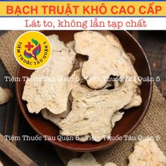 Bạch Truật Thượng Hạng 100g - Sản phẩm thiên nhiên giảm mồ hôi, tốt cho dạ dày, Hàng mới chất lượng cao