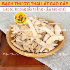 Bạch Thược Thái Phiến 100g - Thực Phẩm Khô Tự Nhiên, Không Chất Bảo Quản, Hỗ Trợ Tiêu Hóa và Giảm Đau Đầu