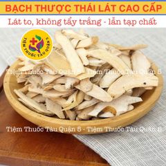 Bạch Thược Thái Phiến 100g - Thực Phẩm Khô Tự Nhiên, Không Chất Bảo Quản, Hỗ Trợ Tiêu Hóa và Giảm Đau Đầu