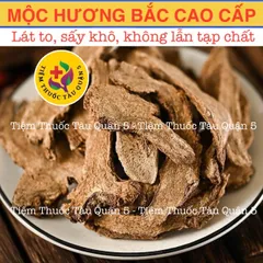 Mộc Hương Bắc Thái - Lát Khô 100gr, Giảm Căng Thẳng, Thanh Lọc Không Khí, Hỗ Trợ Tiêu Hóa, Dược Liệu Tự Nhiên