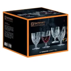 Bộ 4 Ly Nachtmann Noblesse 350ml - Ly Pha Lê Sang Trọng, Chất Liệu An Toàn, Xuất Xứ Đức, Quà Tặng Tuyệt Vời