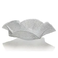 Đĩa IVV FOLIES CENTREPIECE 41cm - Đĩa trang trí cao cấp bằng pha lê - Quà tặng tinh tế từ Ý cho không gian sống sang trọng