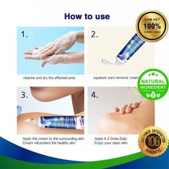 Kem Bôi Mụn Thịt, Mụn Cóc, Nốt Ruồi - Tinh Chất Thiên Nhiên 100%, Giúp Làm Mờ Nốt Mụn an toàn và Hiệu Quả