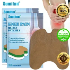 Miếng Dán Giảm Đau Đầu Gối Mugwort Ngải Cứu - 12 Miếng Hỗ Trợ Giảm Đau Khớp Nhanh Chóng, Tăng Cường Linh Hoạt Cho Xương Khớp